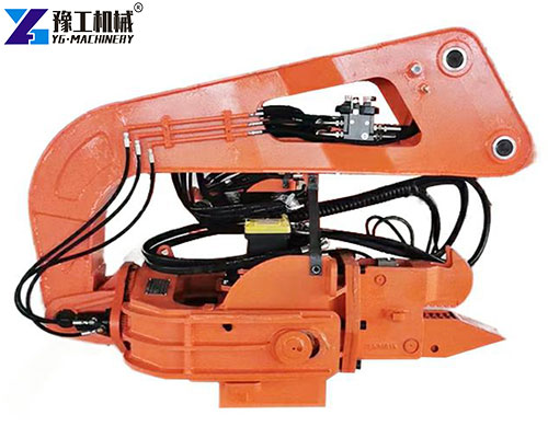 vibratory pile driver for excavator