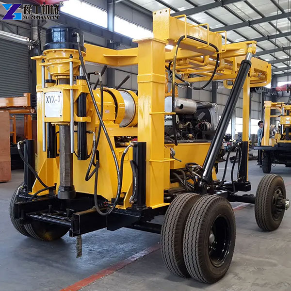 wheel-type core drilling equipment