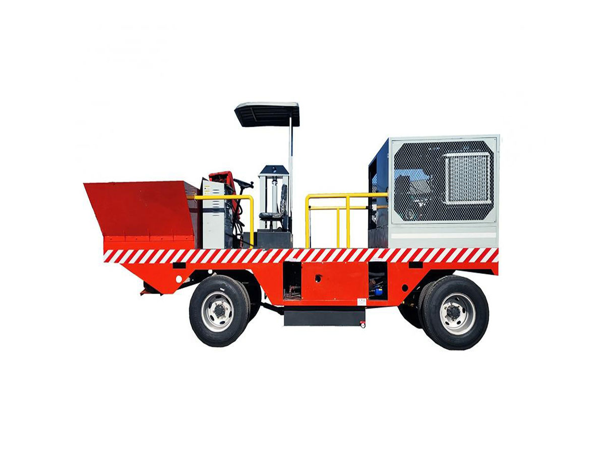 YG Machinery's extruded curb machine