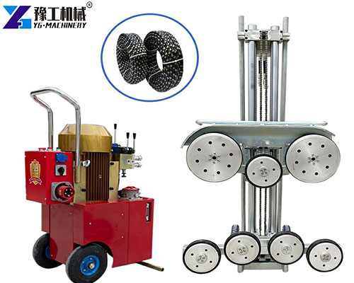 YG Machinery's hydraulic wire rope saw