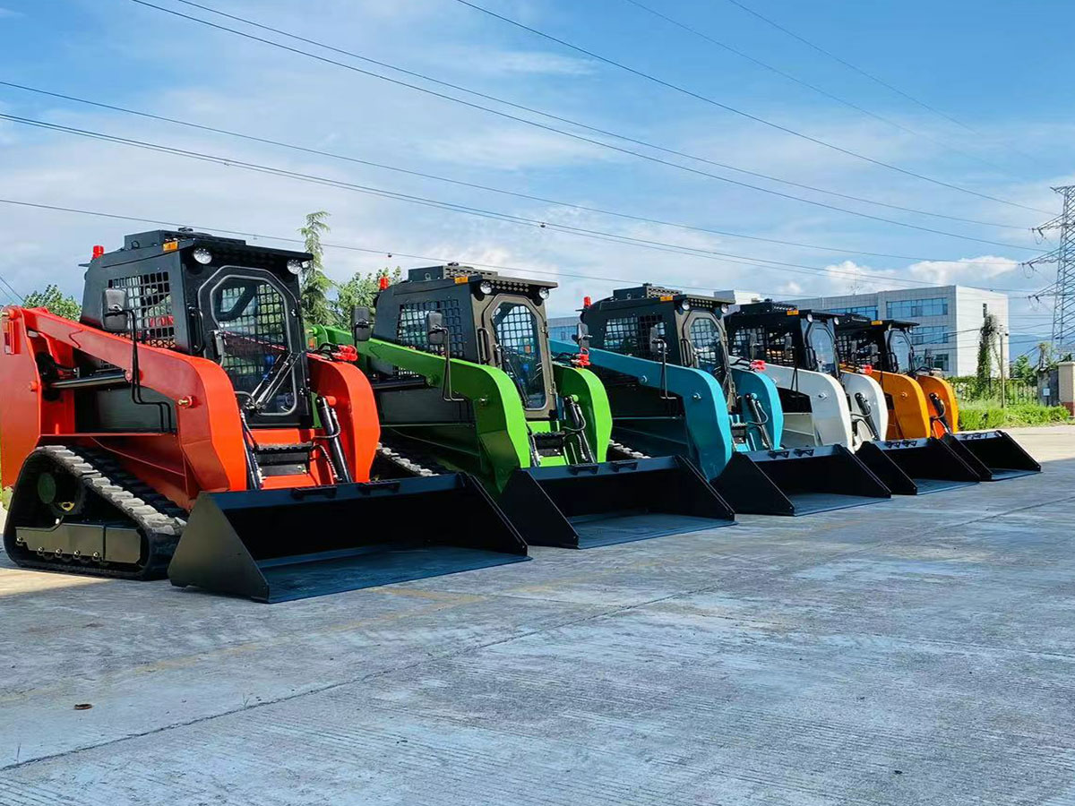 YG Machinery's small tracked skid steer