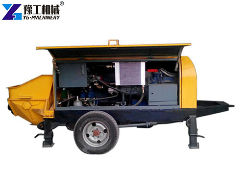 YG's mini concrete pump machine