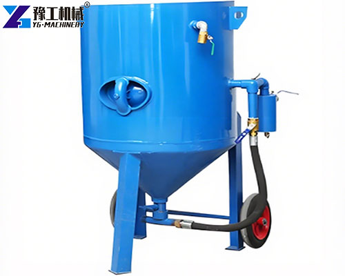 YG’s mobile sandblasting equipment