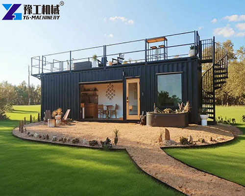 YG’s pre built shipping container house