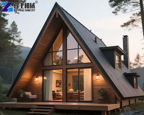 YG's prefab triangle house