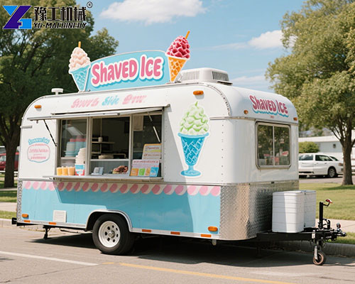 YG's shaved ice trailer for sale