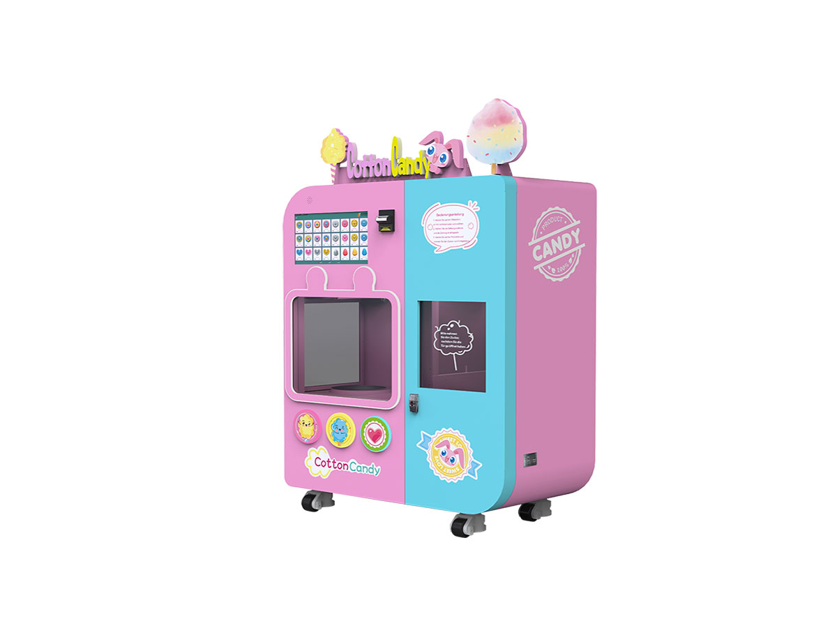 apparent cotton candy vending machine price