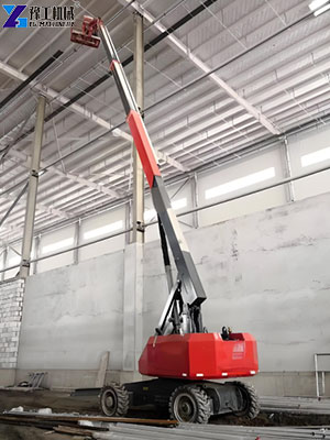 application of telescoping man lift