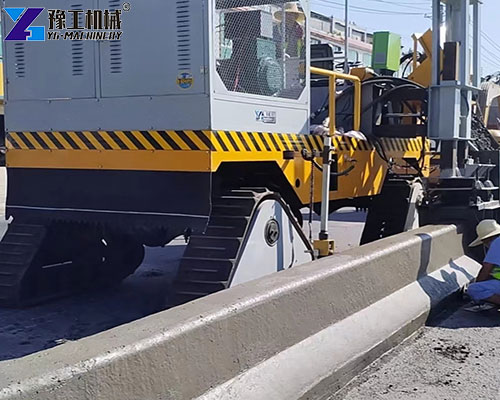 curb paving machine application