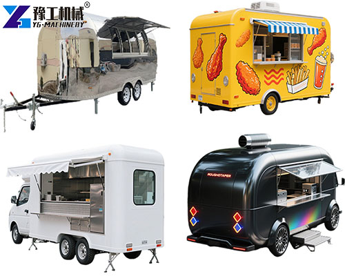 customizable food cart trailer