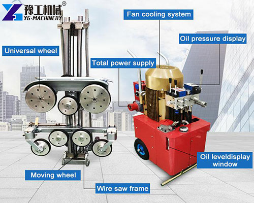 diamond wire cutting saw details