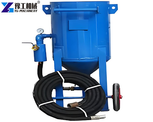 dry mobile sand blasting machine
