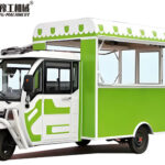 electric tricycle food cart for sale