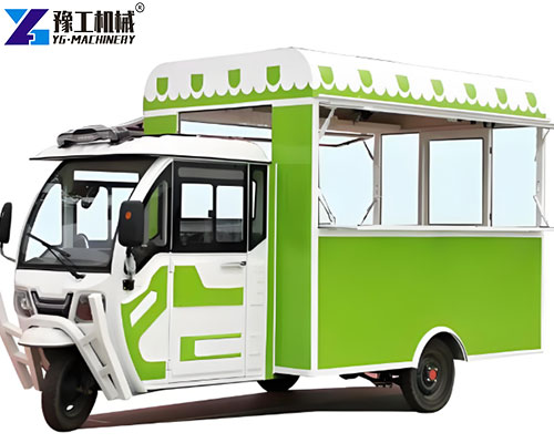 electric tricycle food cart for sale