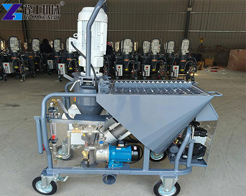 gypsum spray plaster machine
