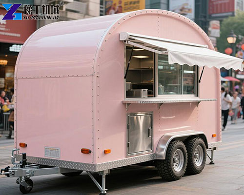 high-quality mini trailer food truck