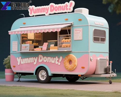 hot-selling donut trailer for sale