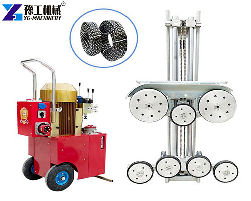 hydraulic diamond cutting wire saw
