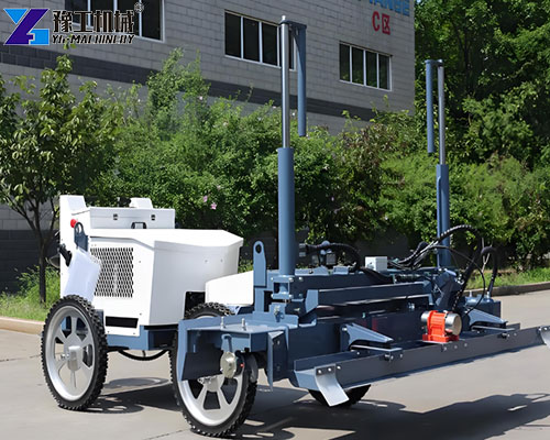 laser concrete screed machine real shot
