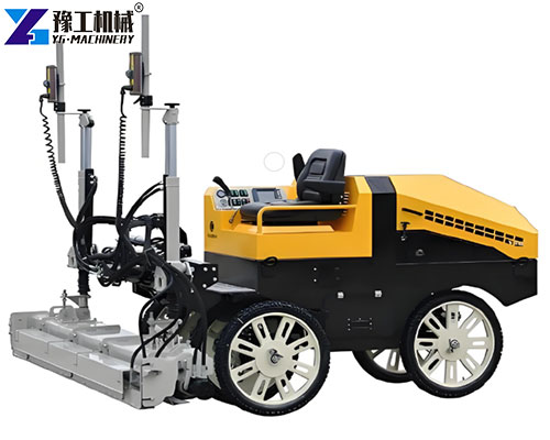 laser concrete screed machine