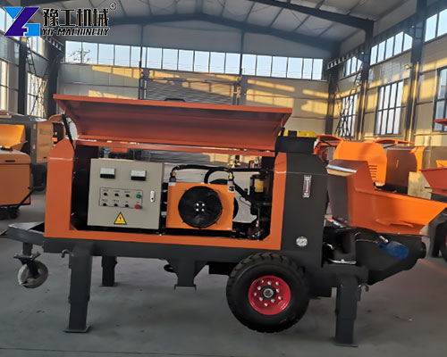portable mini concrete pump in YG