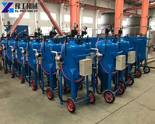 portable sand blasting equipment in YG