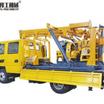 powerful borehole drilling truck for sale