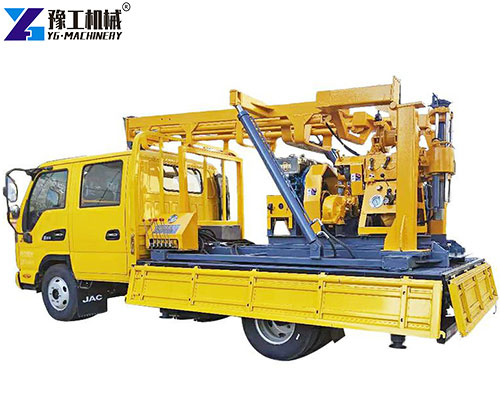 powerful borehole drilling truck for sale