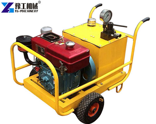 powerful hydraulic rock splitter