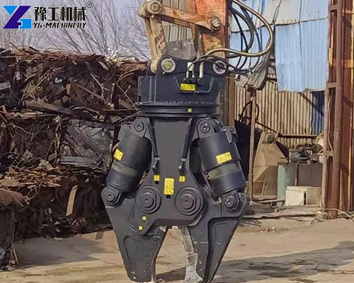 powerful hydraulic shears for excavator