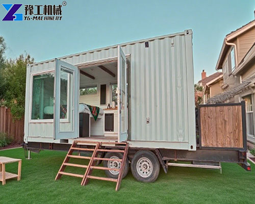 practical container house on wheels