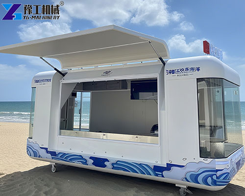 round food catering trailer in YG