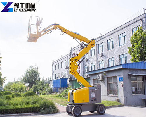 small articulating boom lift