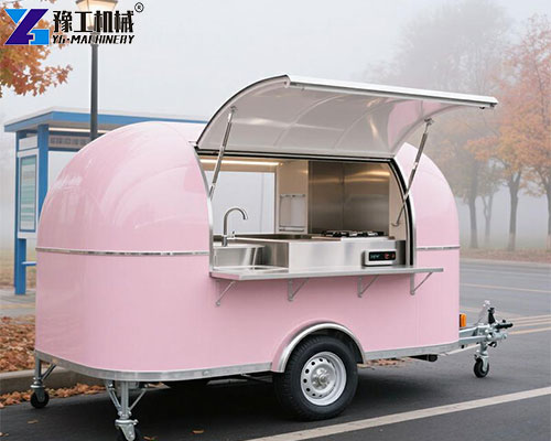 tiny food trailer in YG