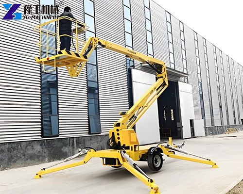 towable articulating boom lift