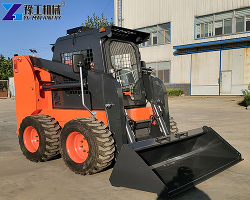 wheeled mini skid steer-W65