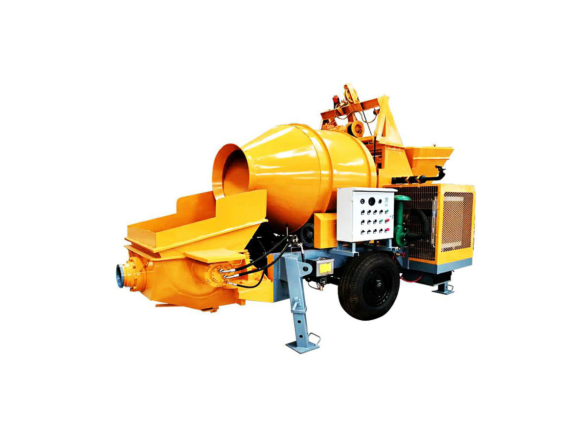 YG Machinery's concrete mixer pump machine