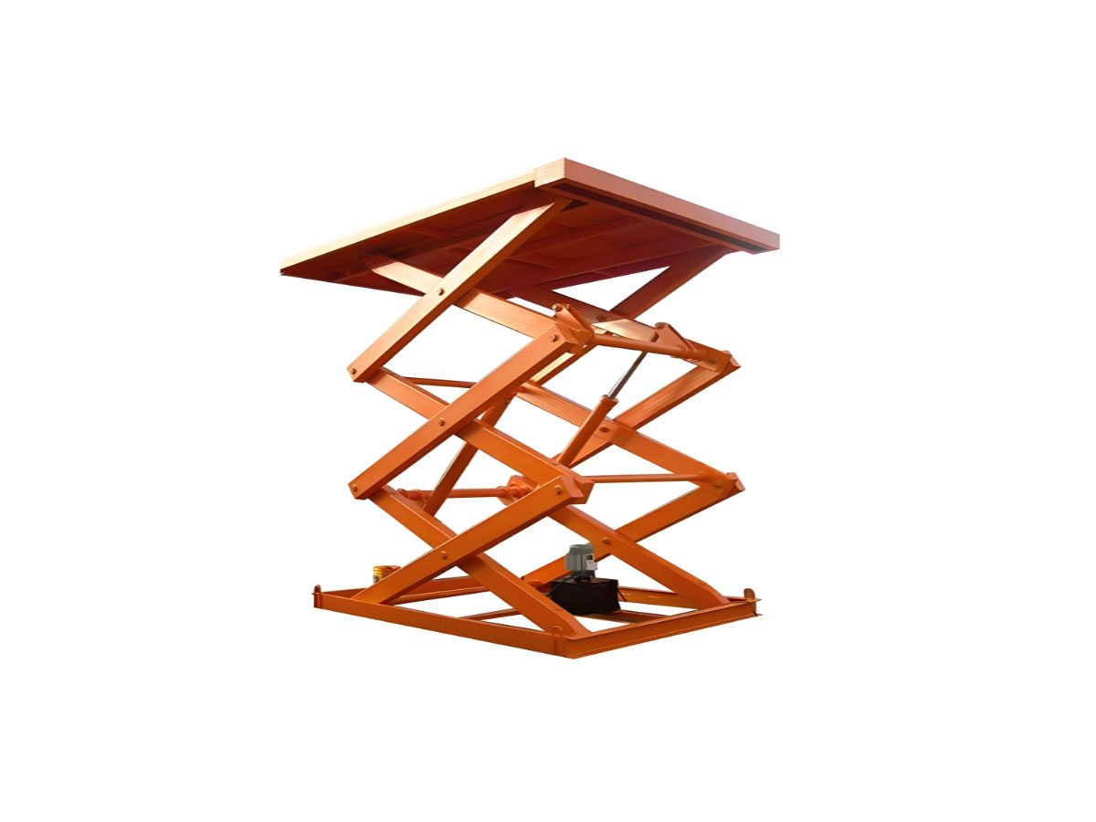 YG Machinery's electric hydraulic scissor lift