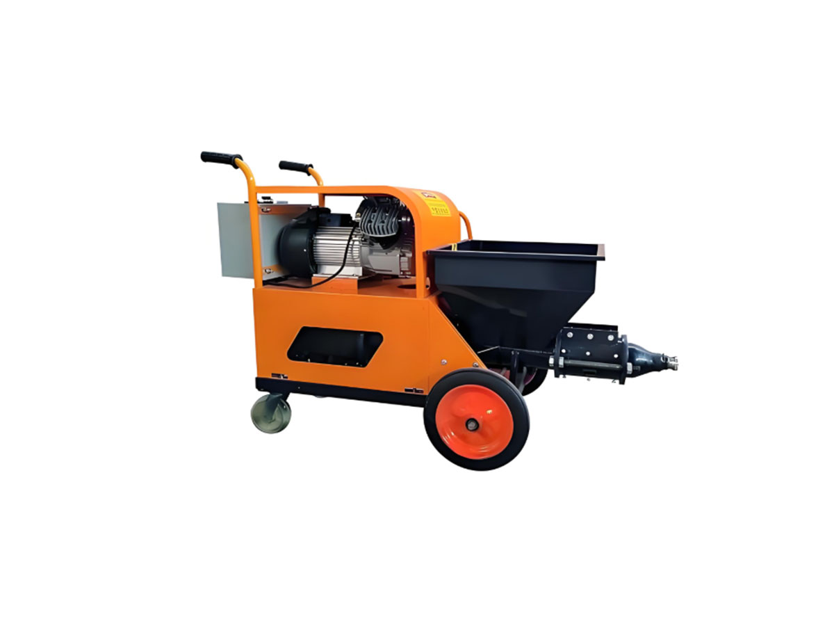 YG Machinery's mortar spraying machine