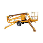Pull Behind Boom Lift Exported To Malaysian YG Machinery's towable lift for sale