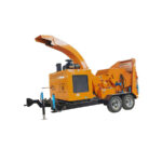 YG Machinery's towable wood chipper