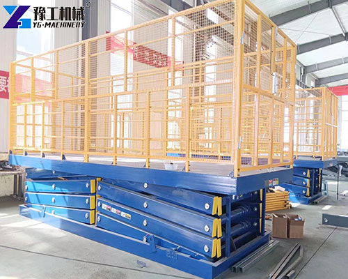 YG's hydraulic scissor lift for sale