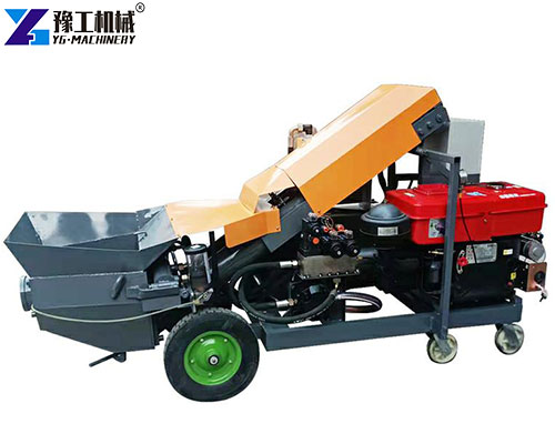 YG's portable concrete pump