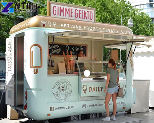 application of custom food cart