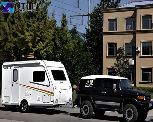 application of tow trailer camper