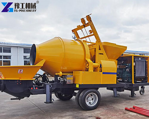 durable concrete mixer and pumping machine