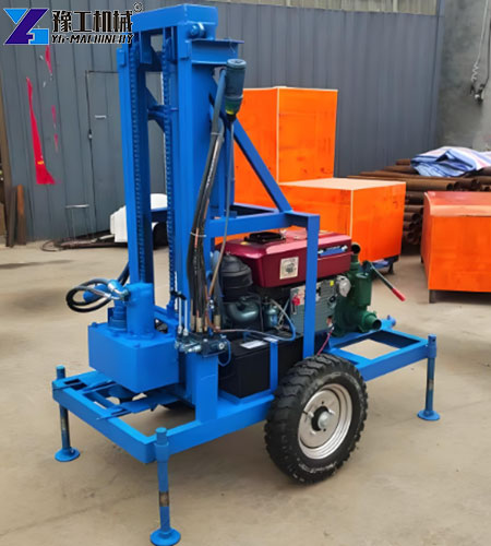 durable portable water well drilling rig