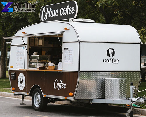 high-quality custom coffee trailer