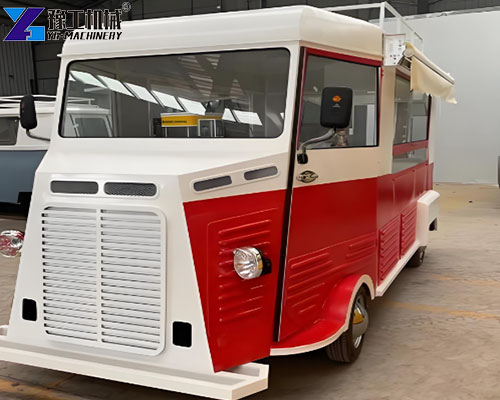 high-quality mobile food vans for sale