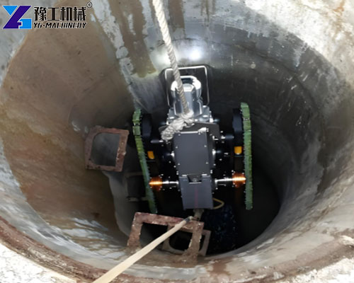 industrial tank cleaning robot application